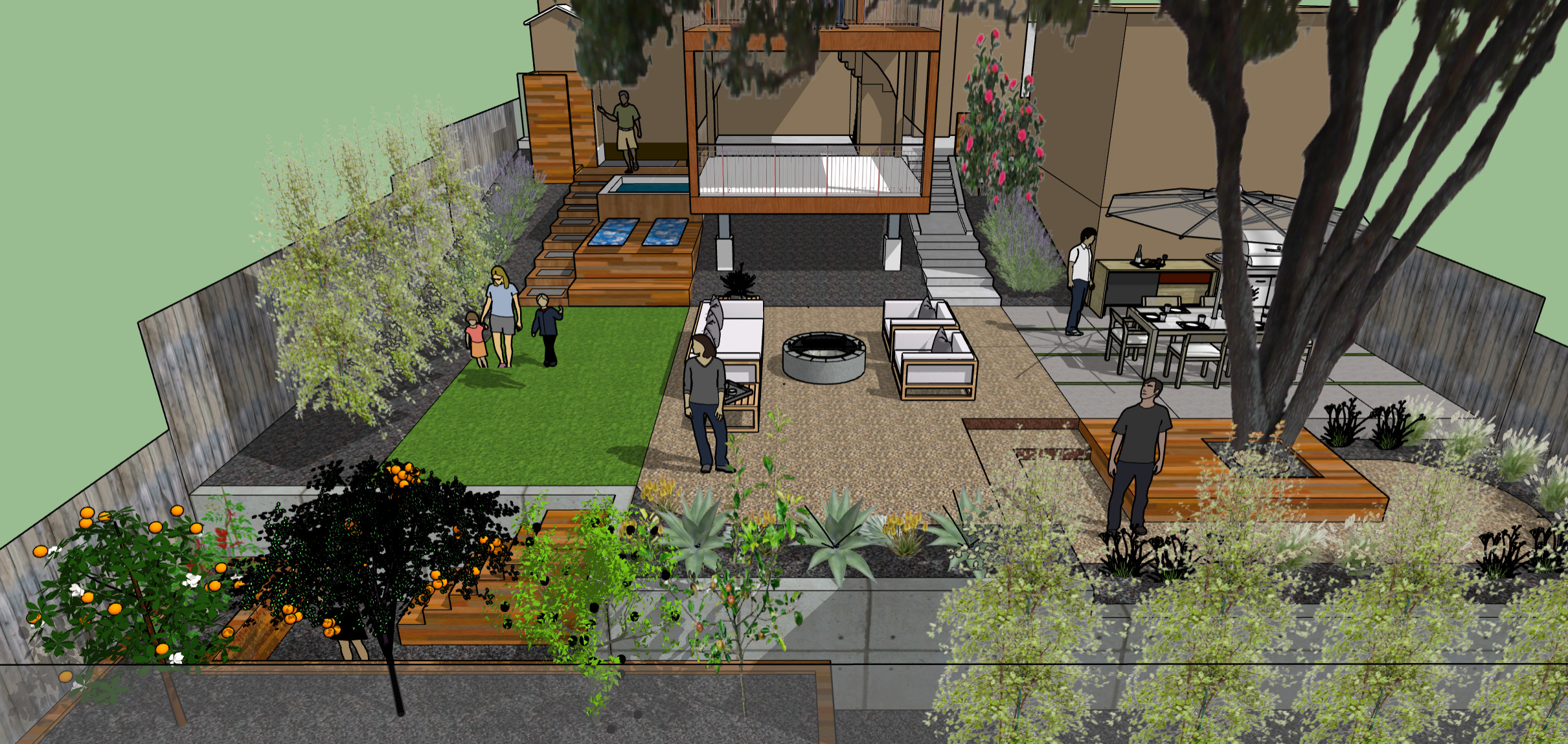 Jorcino Residence - Oakland - Crocker Highlands - In Progress