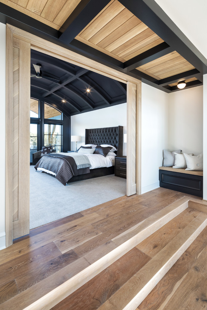 Transitional bedroom in Other.