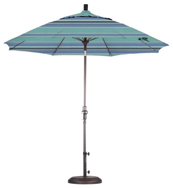 California Umbrella 9 Patio Umbrella In Dolce Oasis Contemporary By Homesquare