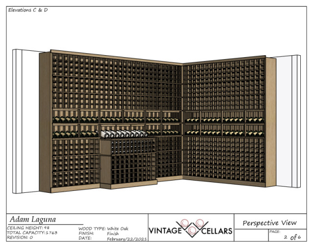 Laguna Beach Orange County Traditional Wine Cellar Outdoor Building