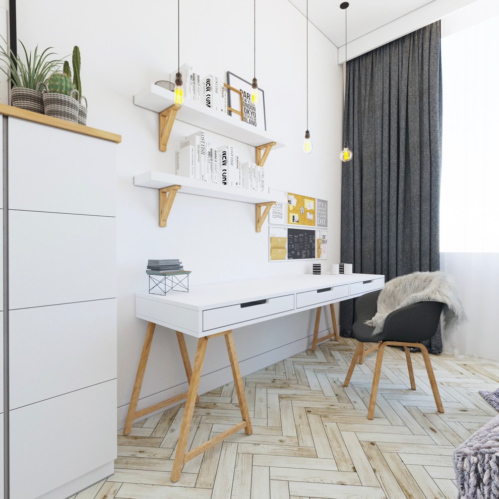 Спальня в скандинавском стиле