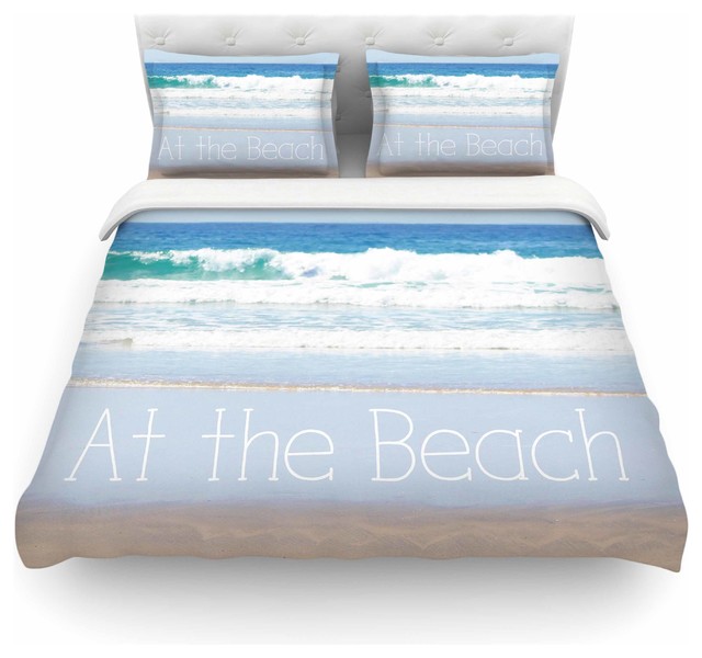 Sylvia Coomes "Life Is Better At the Beach" Duvet Cover Beach Style