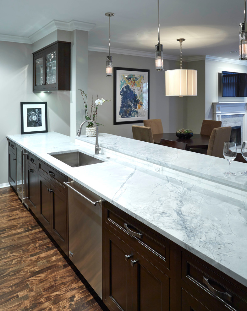 Home design - transitional home design idea in Chicago