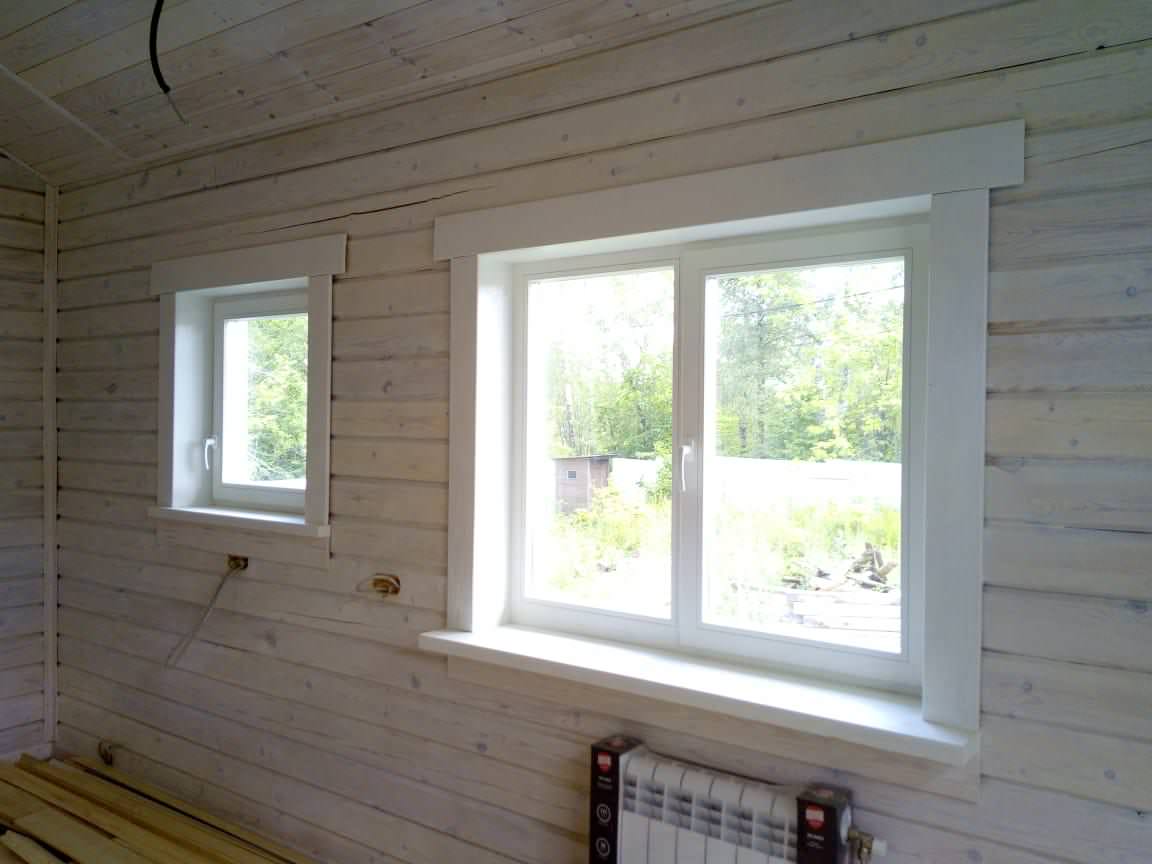 Деревянные окна в дом