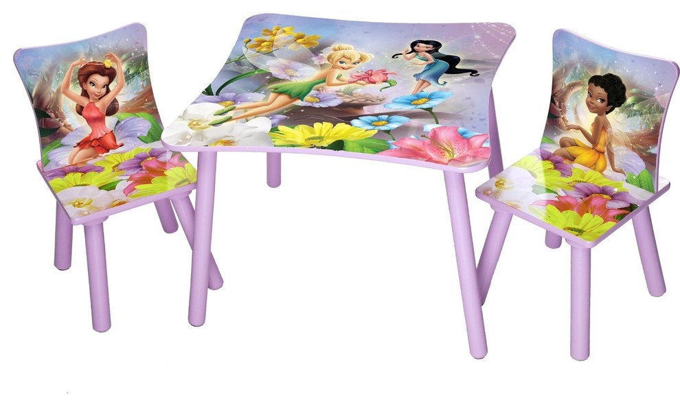 Disney Fairies Table and 2 Chairs Set