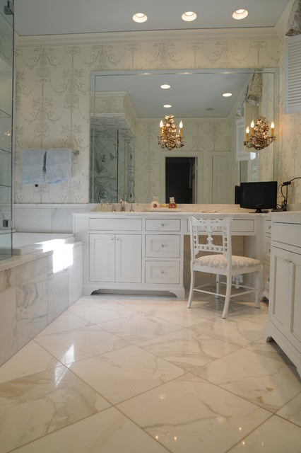 Master Bath klassisk-badrum
