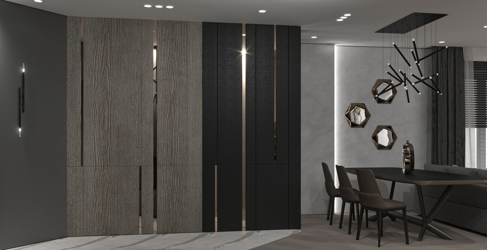 Проект квартиры в современном стиле