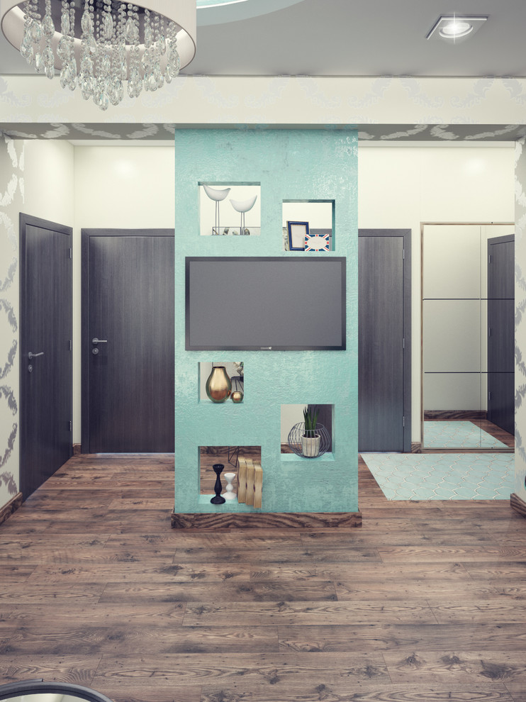 Эффектный дизайн для не большого пространства.