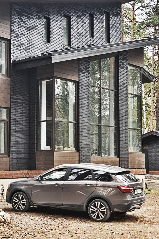 "Черно-серый" в лесу