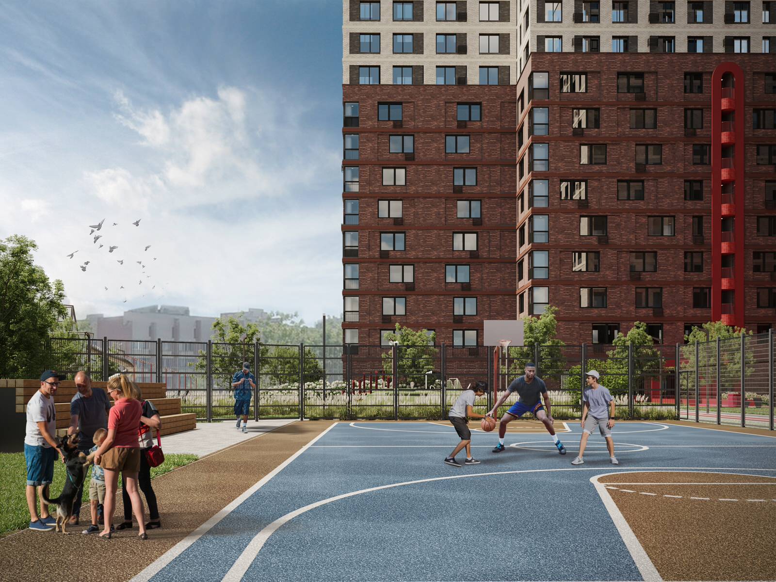 Архитектура фасадов и проект благоустройства