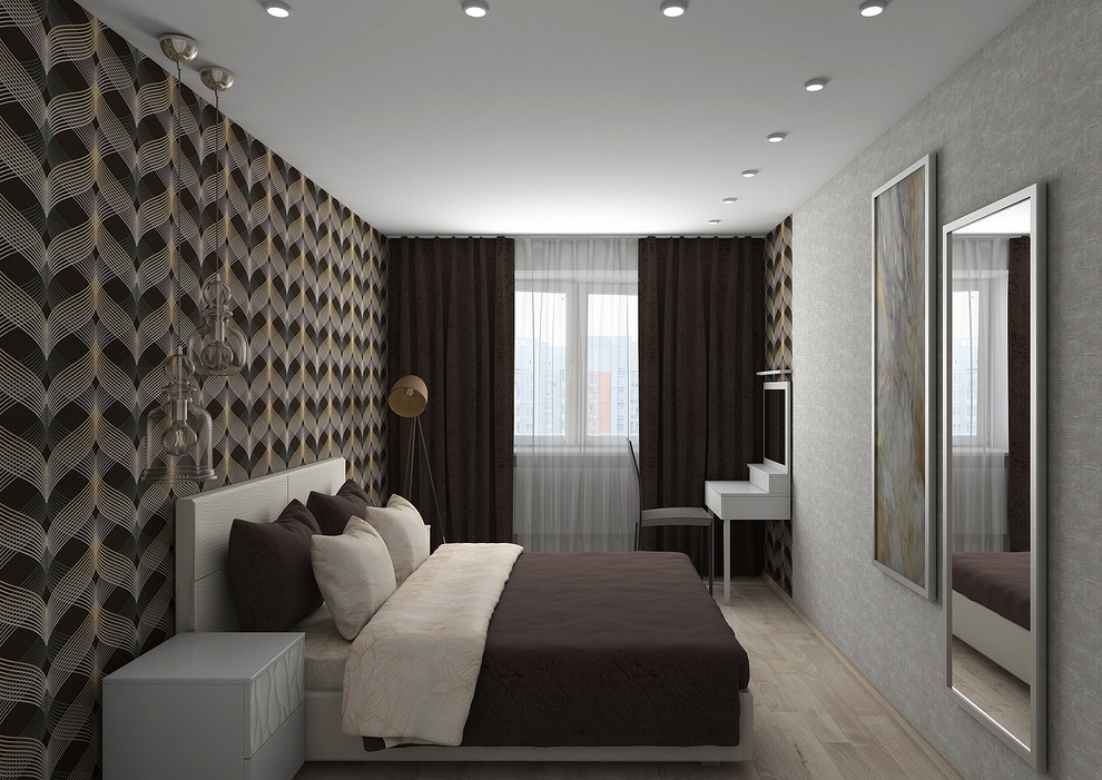 Бюджетный проект в панельном доме.