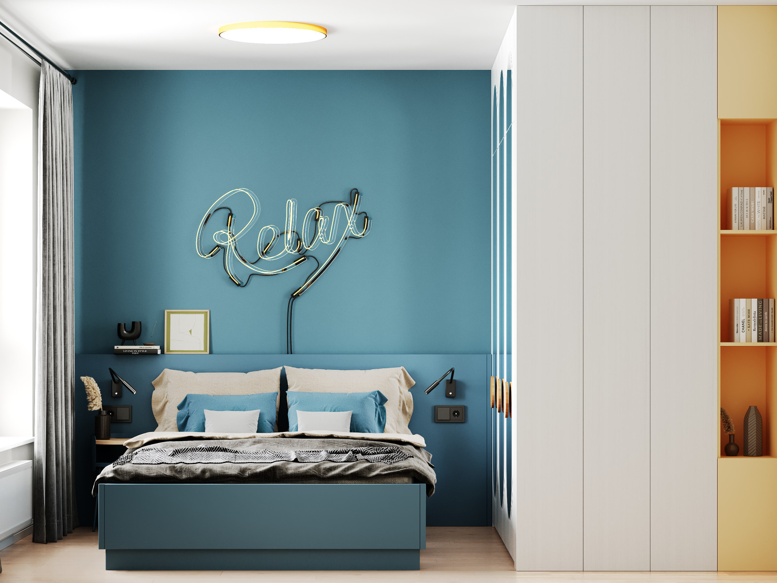 Дизайн-проект однокомнатной квартиры