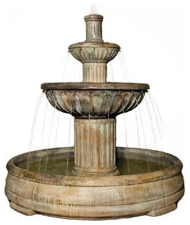 Fluted Fountain in Grando Pool, Relic Barro