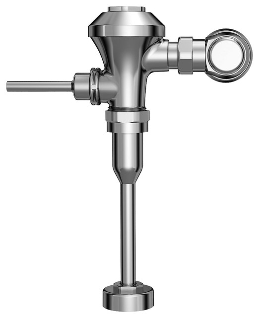 Ultima Manual Urinal Flush Valve DiaphragmType, 0.5 GPF, Polished