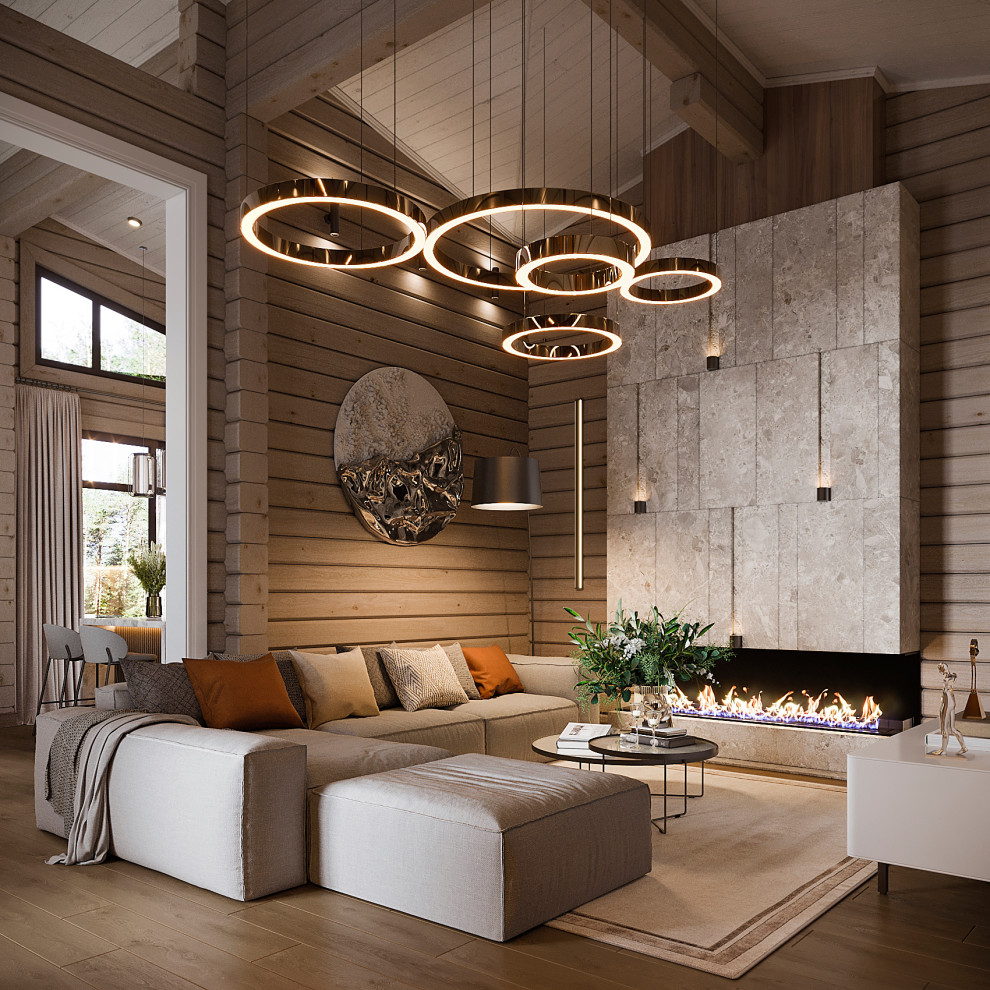 Дизайн дома  из бруса, Ильинка