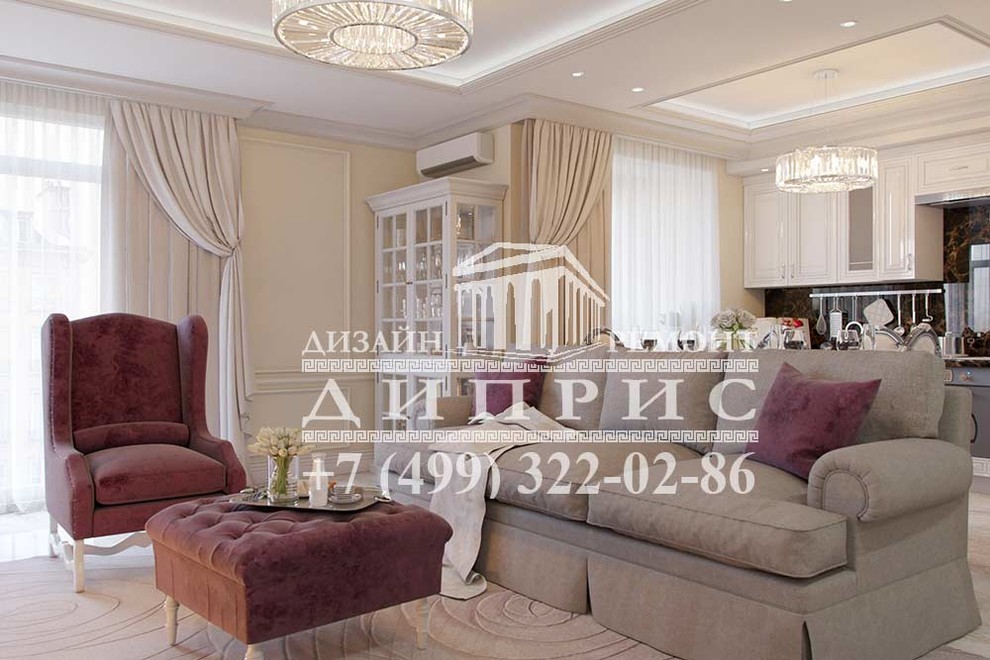 З-комнатная квартира в классическом стиле