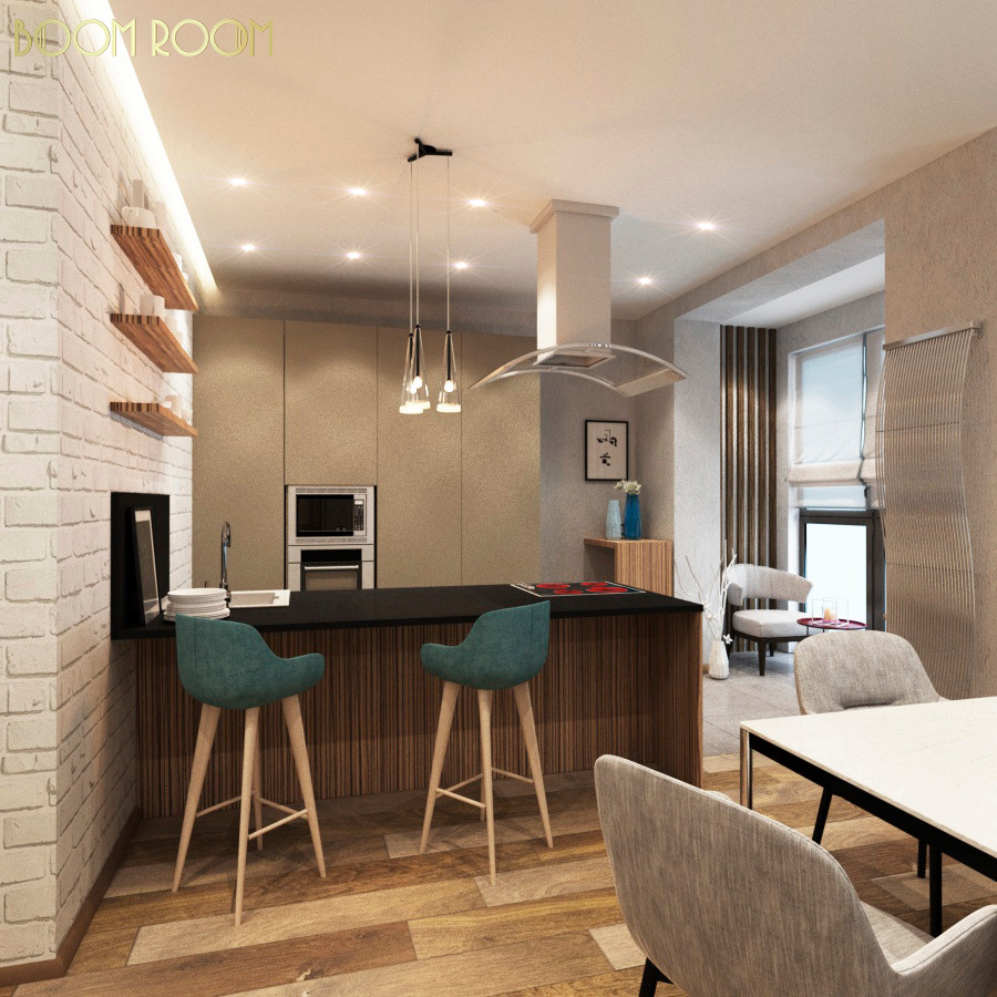 Минимализм в ЖК "Кристалл"