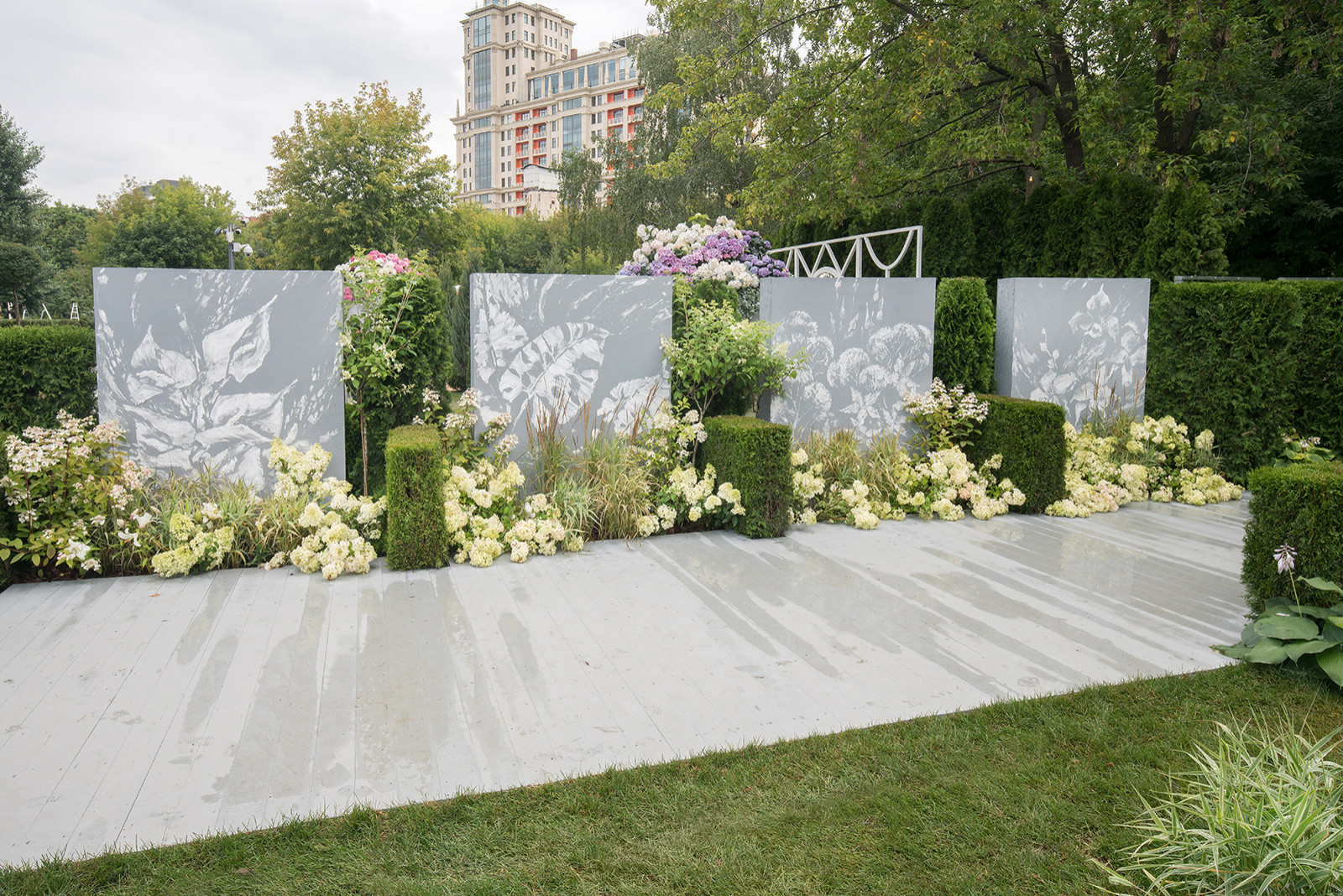 Сад Оксаны Хебородовой Гран-При на Москоу Флауер Шоу ( "Cад Вячеслава Зайцева")