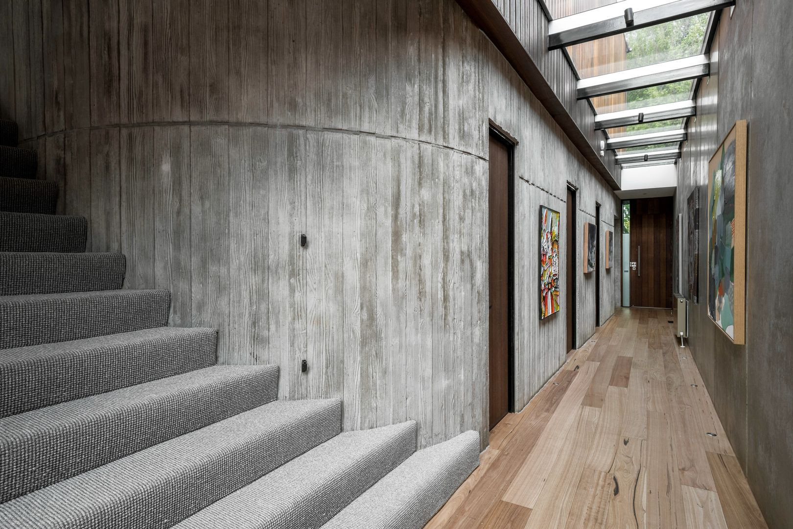 Architectural Brutalistic Concrete Design House