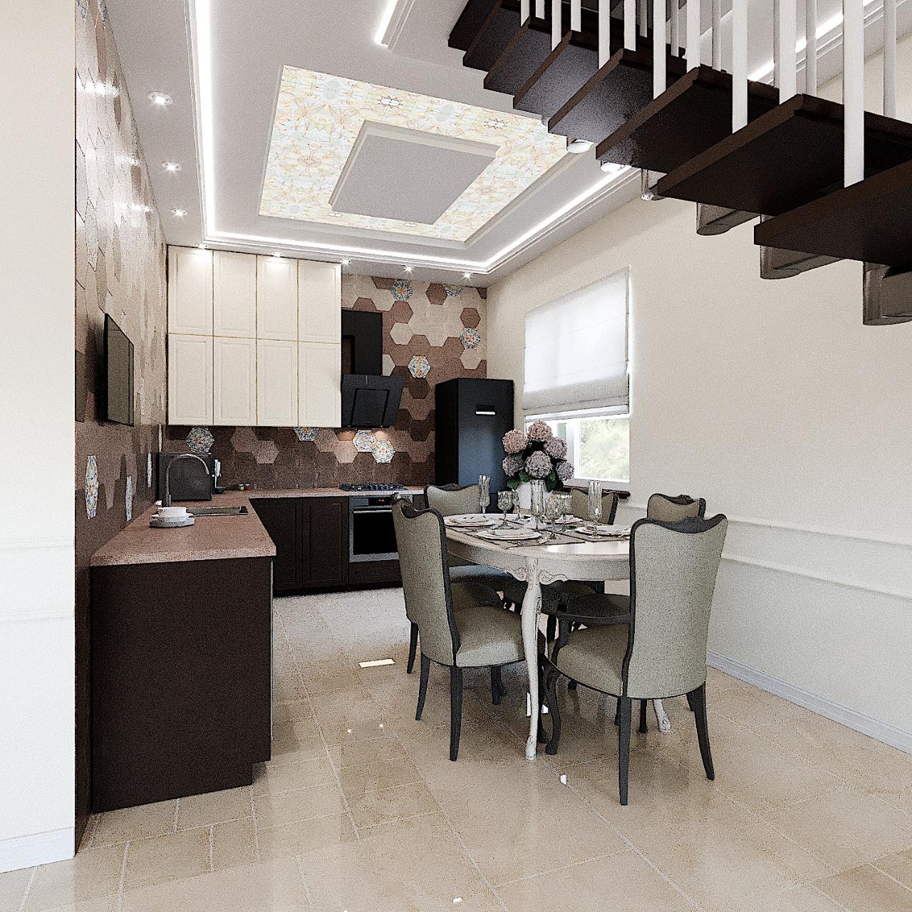 Дизайн-проект 3-х этажного особняка