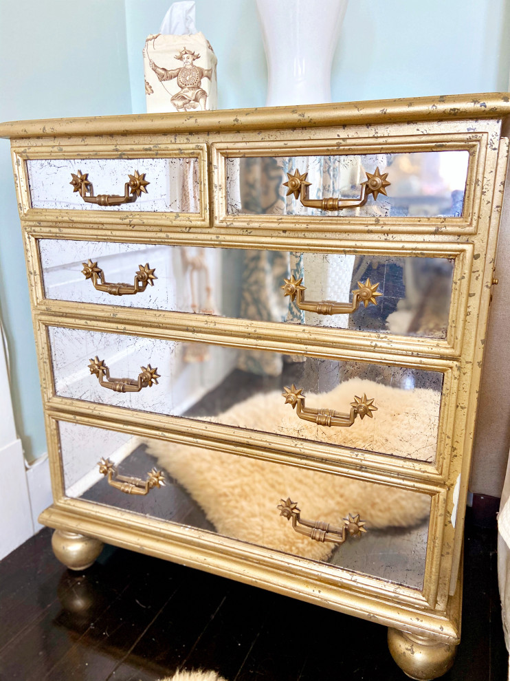 Country French Master Bedroom — Watch Hill, RI