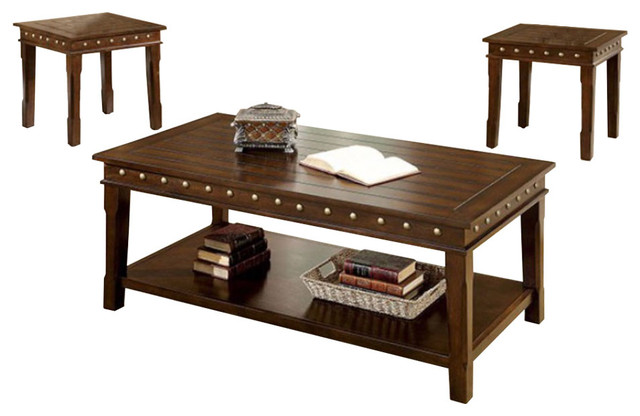 Solid Wood Coffee End Tables Set Dark Brown Pack Of 3 Transitional Table Sets By Dbest - Coffee End Tables Sets Solid Wood Coffee End Tables Set Dark Brown Pack Of 3 Transitional Table Sets By Dbest - Coffee End Tables Sets