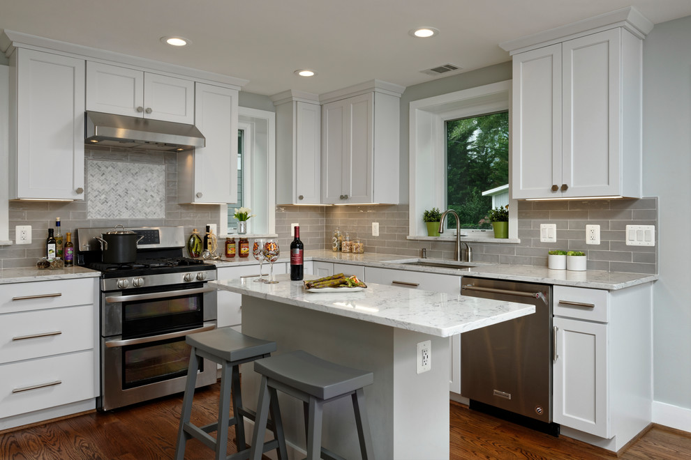 Clean & Simple, Maximize Space Contemporary Kitchen DC Metro by