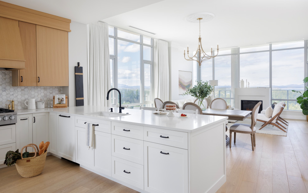Modern French Country Kitchen & Dining Renovation – Cordova Bay BC ...