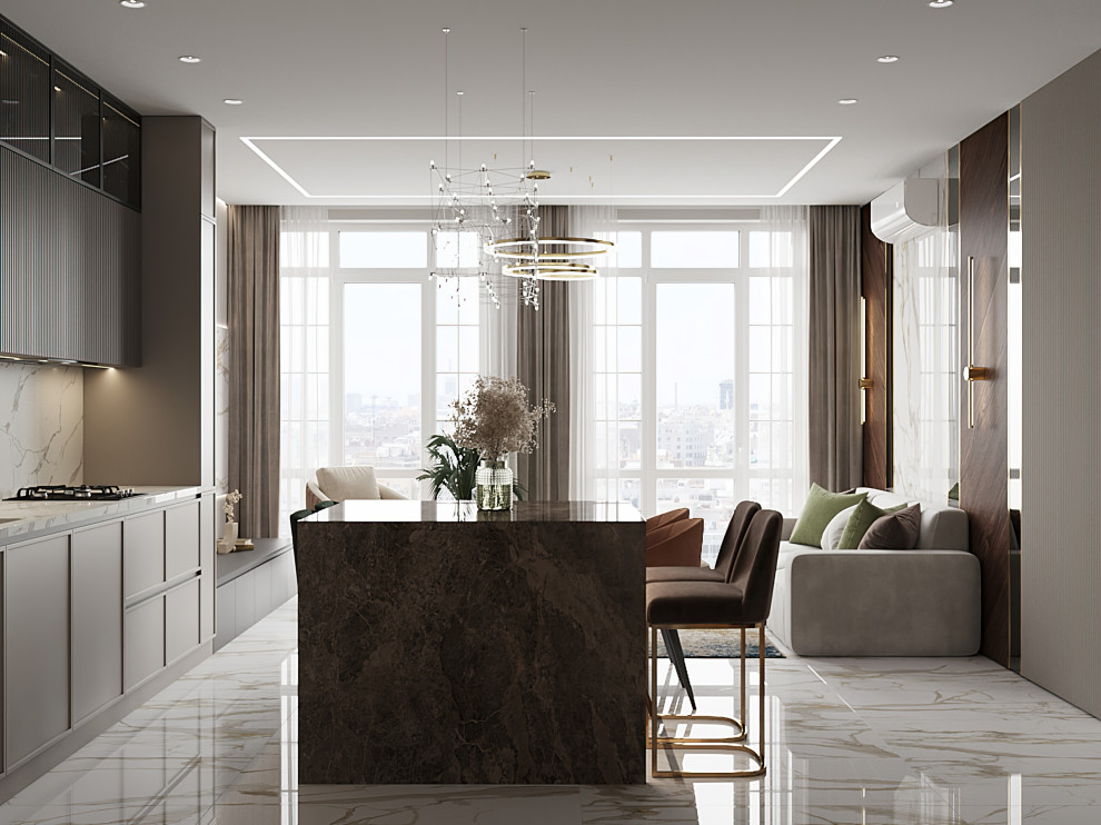 Дизайн-проект  квартиры в центре города