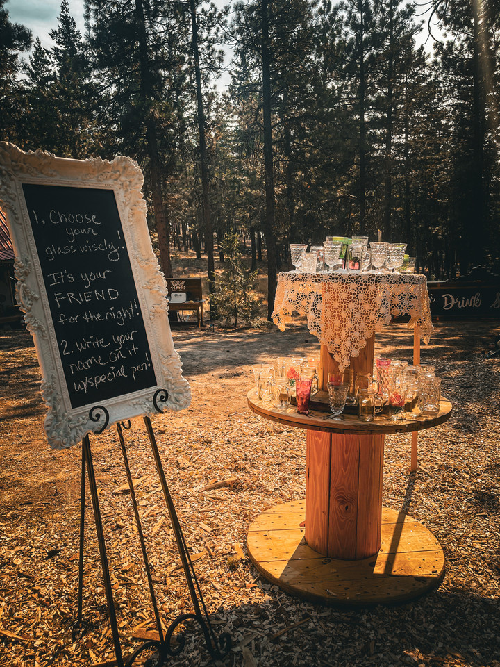 Wedding Design in the Forests of Chelan, WA