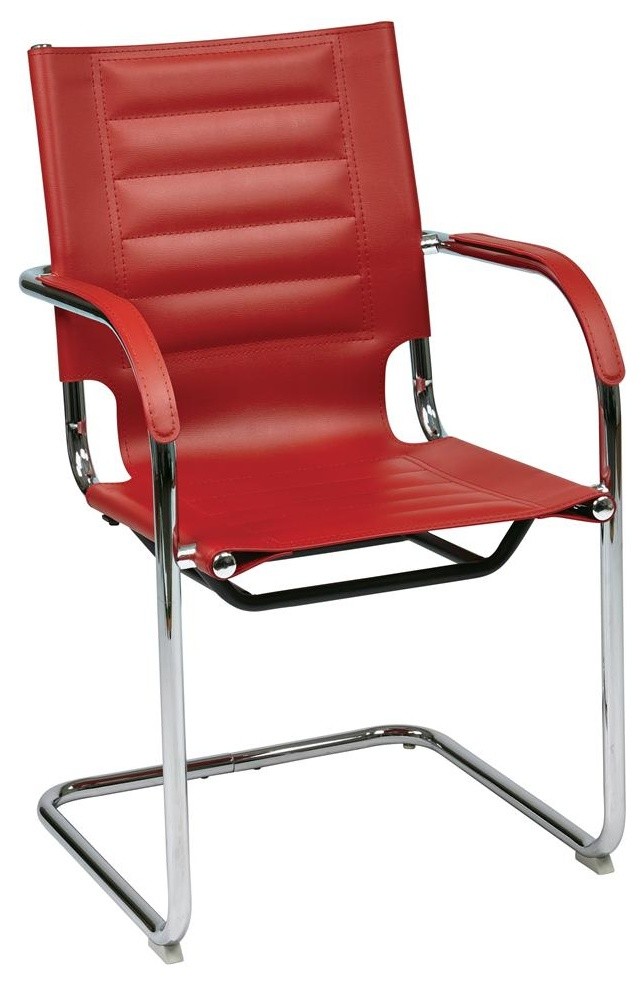 Guest Chair in Red