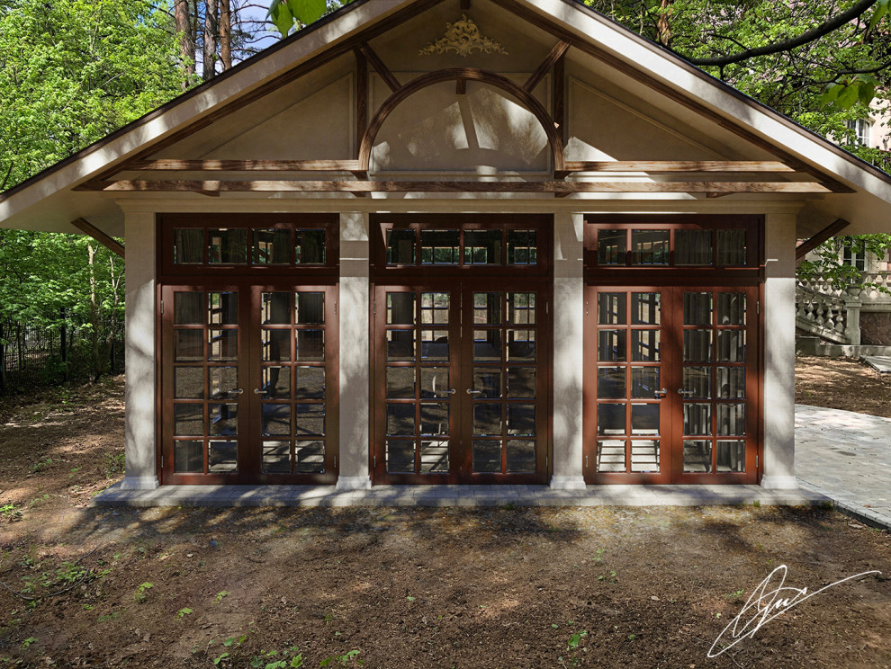 Закрытая беседка в КП "Довиль"