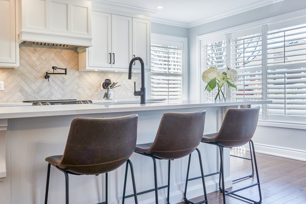 Kitchen - transitional kitchen idea in Toronto