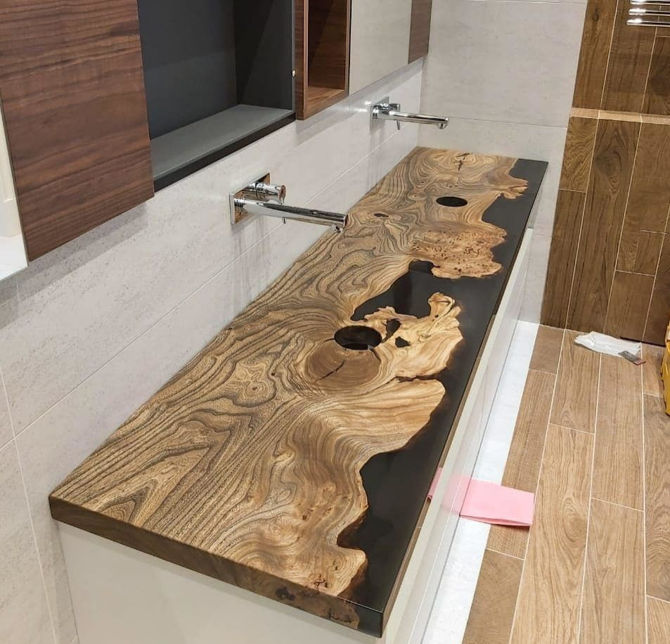 Столешница под 2 раковины