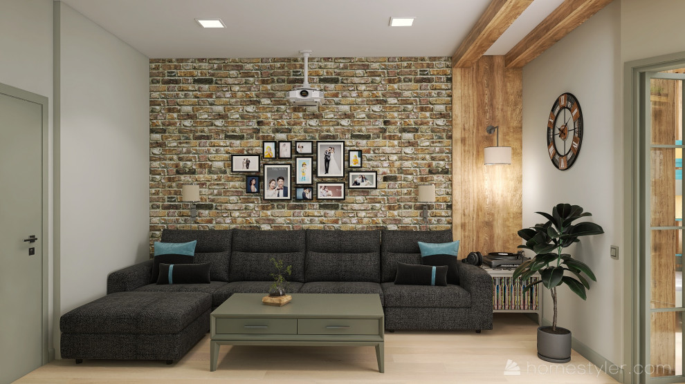 Двухкомнатная квартира для семьи с двумя детьми