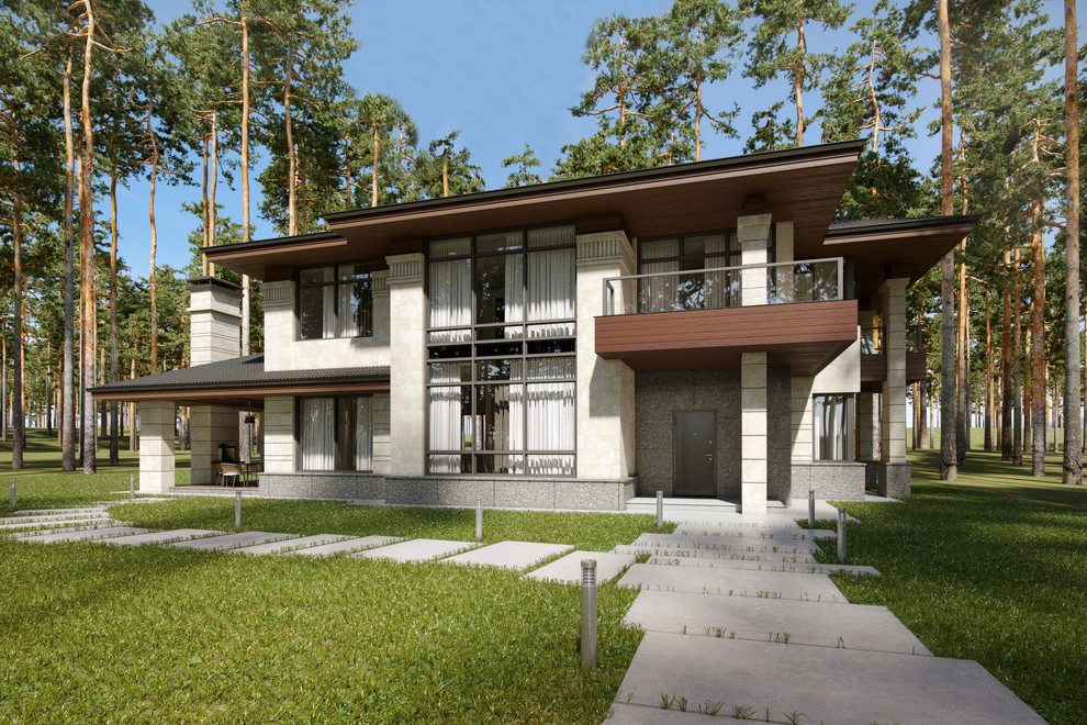 Проект индивидуального жилого дома в коттеджном поселке "Савоя"