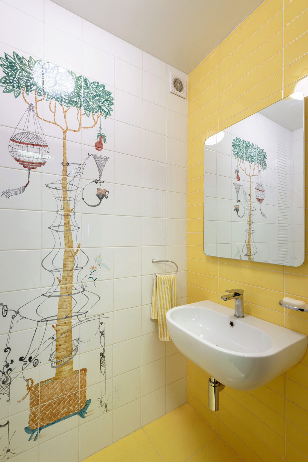 Сдержанное ар-деко для большой семьи