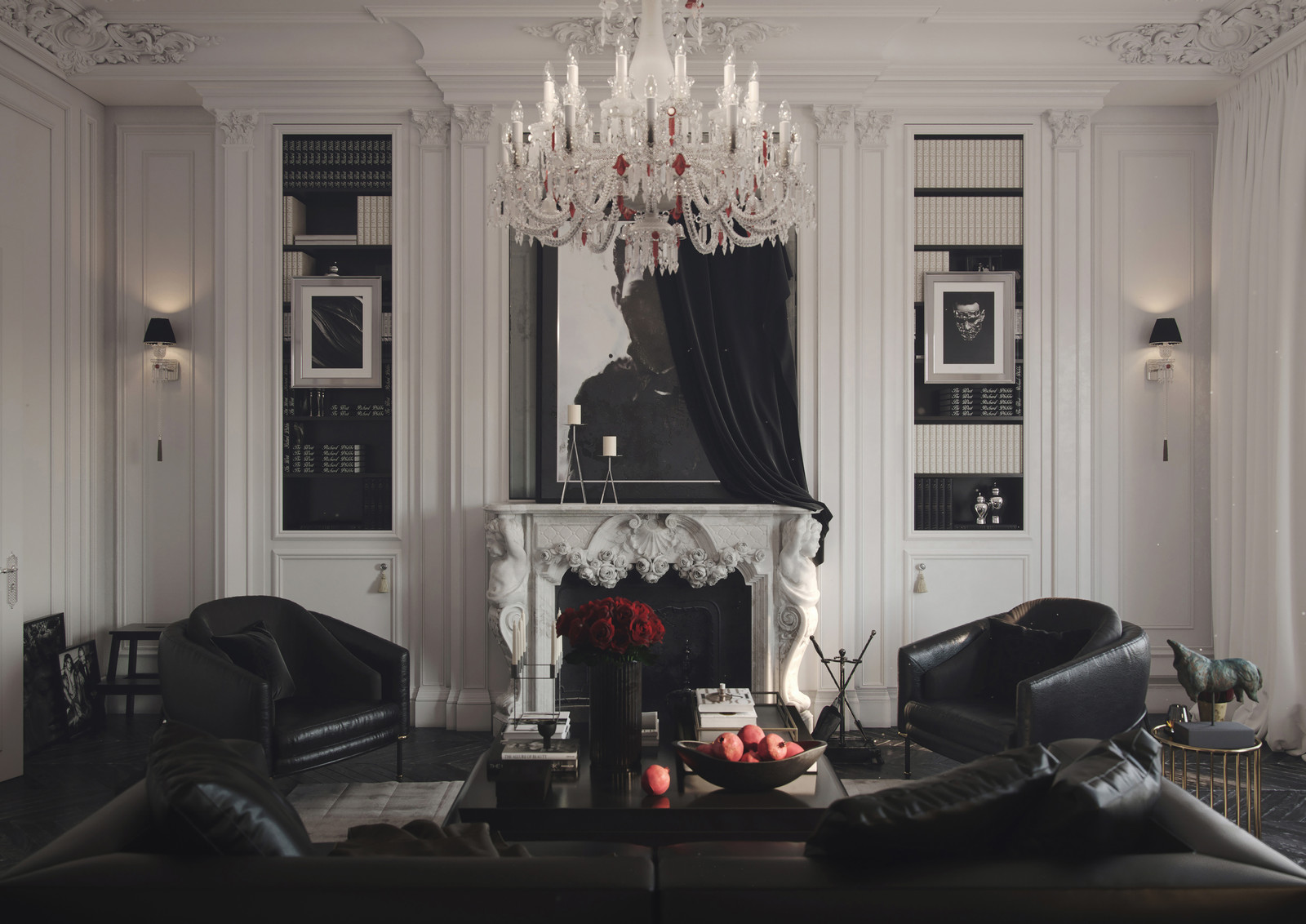 Дизайн-проект особняка "Godham"