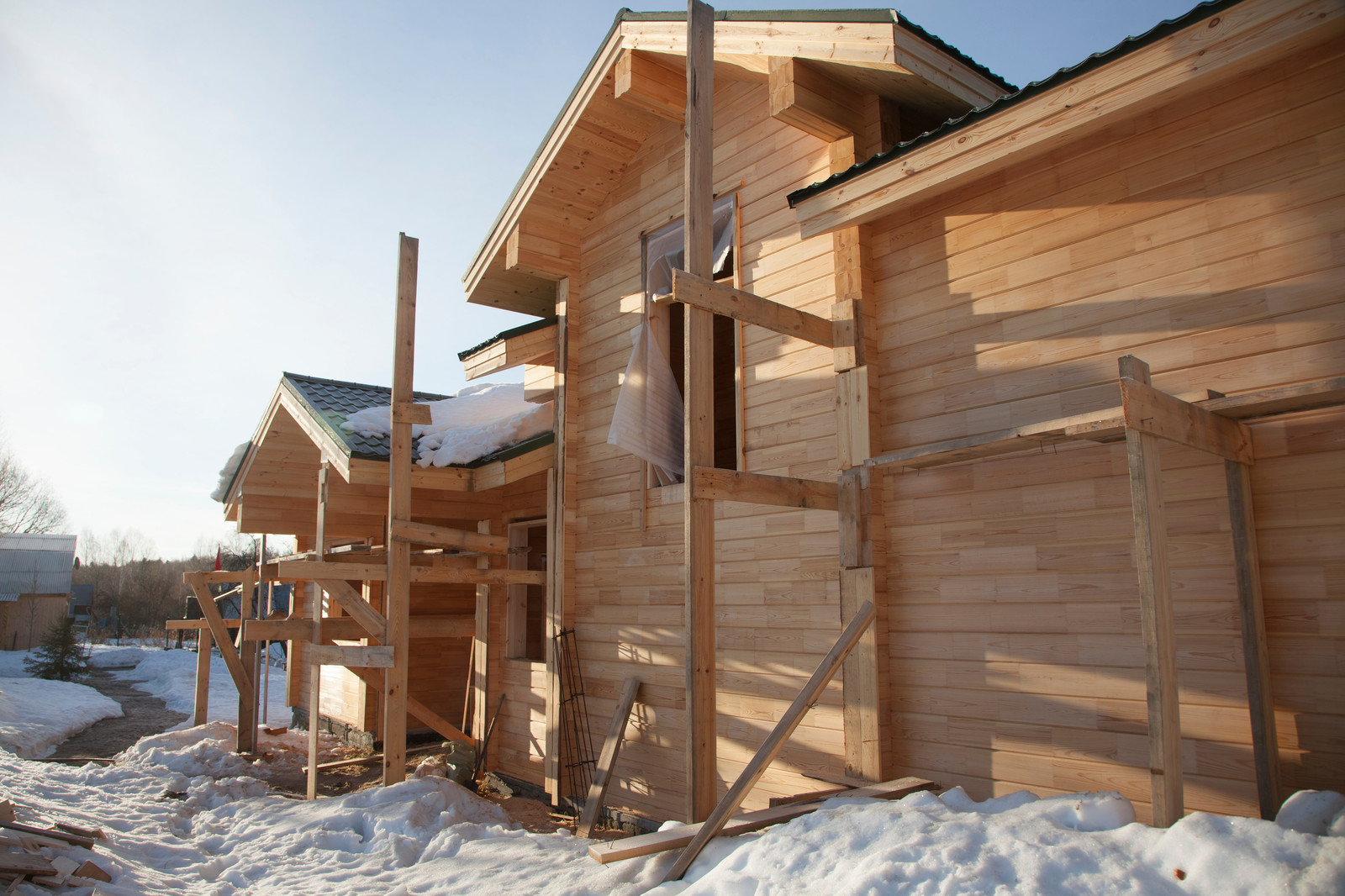 Дом из клееного бруса в Нижнем Новгороде