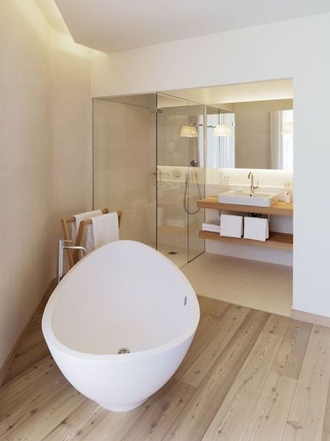 Idées déco pour une salle de bain.