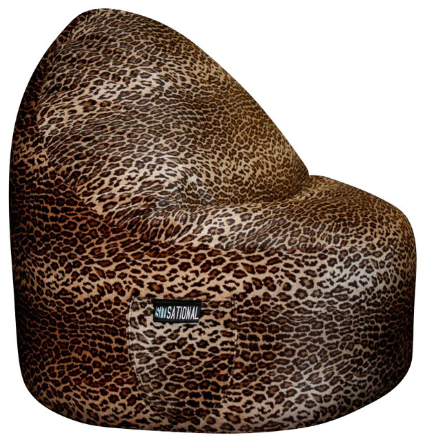 2 Seater Sitsational Animal Print Lounger Leopard