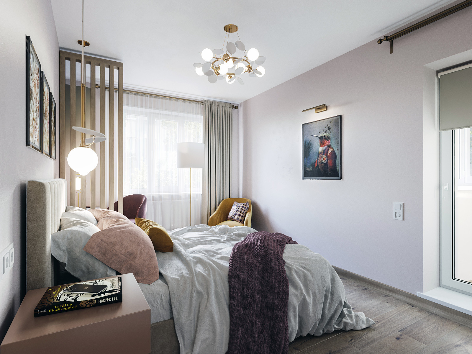 Квартира на Перервинском бульваре (85,25 м2) - СПОНТАННОСТЬ