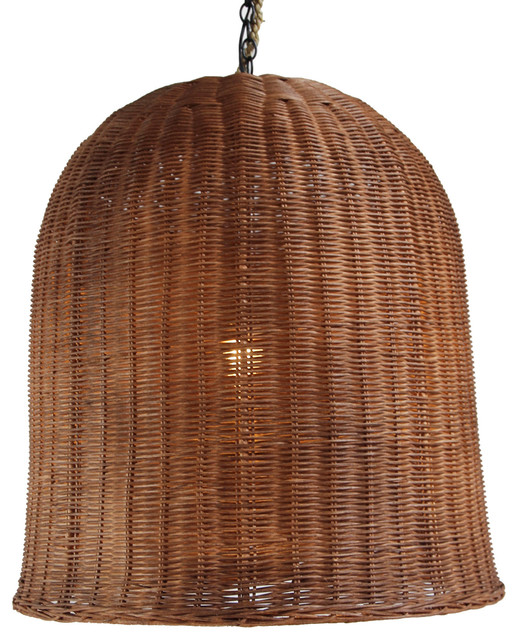 Coffee Stain Bell Lantern Large