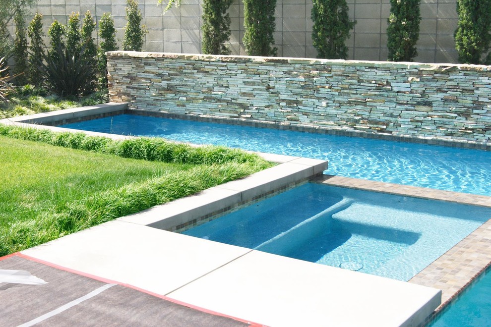 Pool - transitional pool idea in Orange County