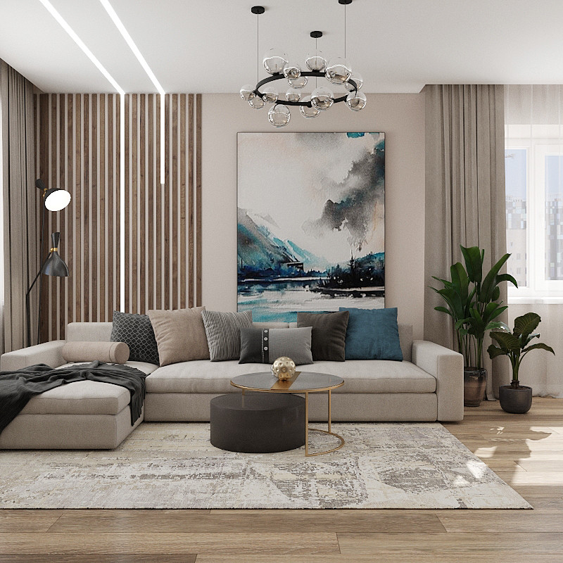 4-комнатная квартира в ЖК "Южный берег"