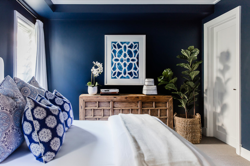 Inspiration for a bedroom remodel in Sydney