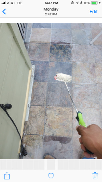 Balcony Water Leak 4-story Townhouse