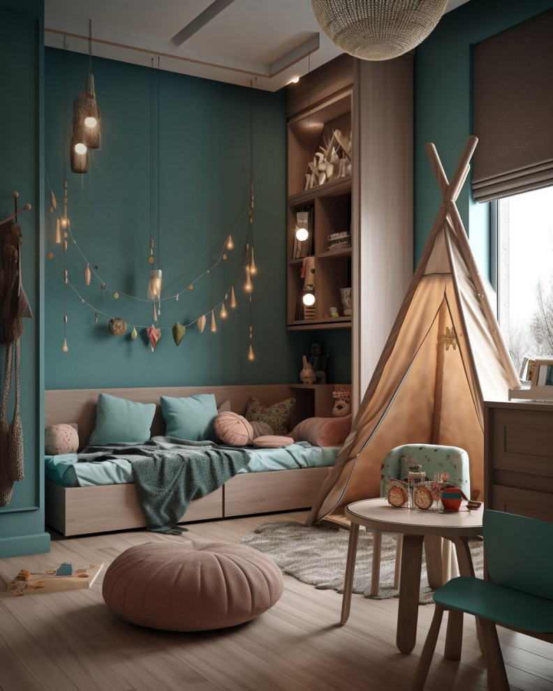 Дизайн проект детской комнаты