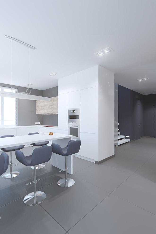 Интерьер загородного дома 209 м.кв