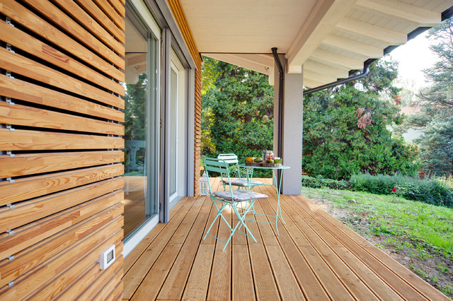 Facciate in legno shabby-chic-style-exterior